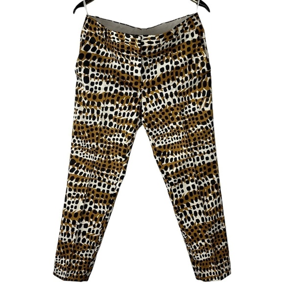 CELINE BY PHOEBE PHILO 2012 LEOPARD ANIMAL PRINT SILKY TROUSER PANT - Picture 4 of 16